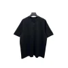 Balenciaga Short Sleeved Loose Fit T Shirt Black