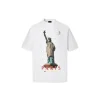 Balenciaga Paris Short Sleeve T Shirt White