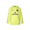 Balenciaga Dubai Soccer Long Sleeve T Shirt Polyester Yellow
