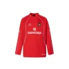 Balenciaga Dubai Soccer Long Sleeve T Shirt Polyester Red