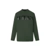 Balenciaga Dubai Soccer Long Sleeve T Shirt Polyester Olive Green