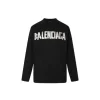 Balenciaga Dubai Soccer Long Sleeve T Shirt Polyester Black