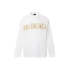 Balenciaga Dubai Soccer Long Sleeve T Shirt Polyester White Yellow