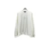 Balenciaga White Oversized Sweater