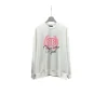Balenciaga Oversized White Cream Sweater With Monogram
