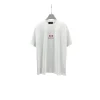 Balenciaga Short Sleeve Heart Shape T Shirt White