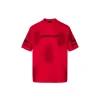 Balenciaga Short Sleeve T Shirt Red