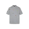 Balenciaga Short Sleeve T Shirt Gray With Design
