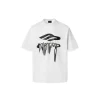 Balenciaga 3B Liquified Oversized T Shirt Washed White