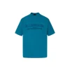 Balenciaga 3B Liquified Oversized T Shirt Washed Blue