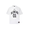 Balenciaga Basketball Oversized T Shirt White