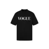 Balenciaga Short Sleeve Vogue Paris T Shirt Black