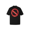 Balenciaga Music Oversized BFRND Inside Out T Shirt Black
