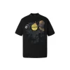 Balenciaga Oversized Short Sleeve T Shirt Scenario Print Black