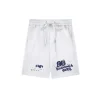 Balenciaga Shorts White With Black BB Monogram