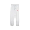 Balenciaga Trouser Pink Text Print Pant White