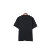 Balenciaga Logo Embroidery T Shirt Black