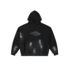 Balenciaga Hoodie Black With Gray Design