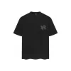 Balenciaga Fit Black T Shirt With BB Monogram