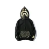 BAPE Shark Head Full Zip Hoodie Black