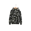 BAPE Shark Head Glow In The Dark Polka Dot Full Zip Double Hooded Hoodie Camouflage Black Green