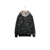 BAPE Shark Head Glow In The Dark Polka Dot Full Zip Double Hooded Hoodie Camouflage Black Small White Dot