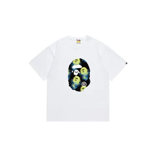 BAPE Ape Monogram T Shirt White