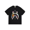 BAPE Multi Camo Milo Shark T Shirt Black