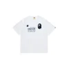 BAPE A Bathing Ape x Undefeated T Shirt White