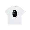 BAPE Pixel Ape Head Relaxed Fit T Shirt White