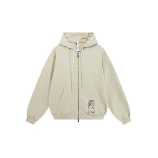 Burberry Cotton Zip Hoodie Calico