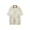 Burberry Beige Cheack Harrington Polo T Shirt