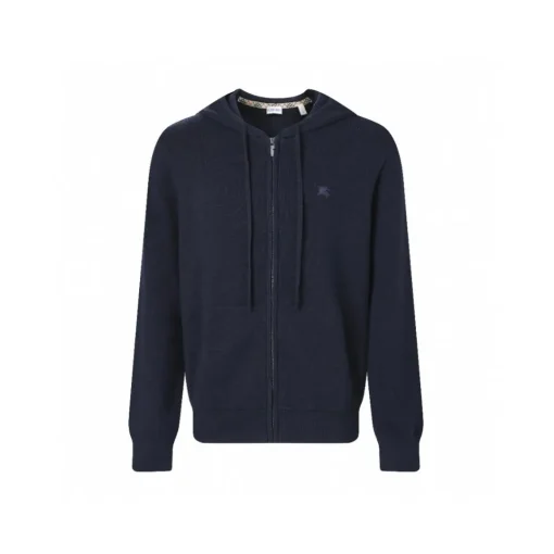 Burberry Zipper Jacket Hoodie Black