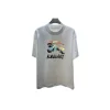 Burberry Equestrian Knight Design Cotton T Shirt White