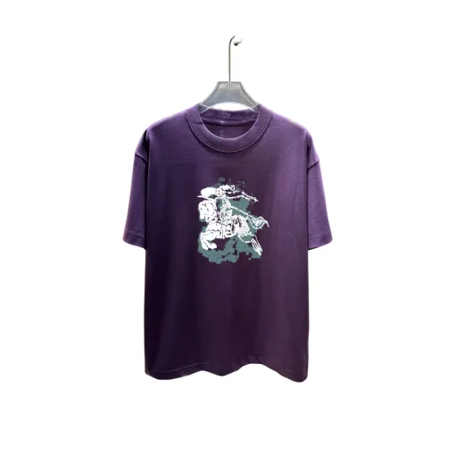 Burberry Philipp Plein SS Tattoo T Shirt Purple
