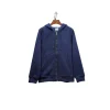 Burberry Zipper Hooded Hoodie Jacket Navy Blue