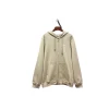 Burberry Zipper Hoodie Beige