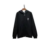 Burberry Zipper Hooded Hoodie Equestrian knight Design Full Black