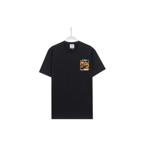 CASABLANCA Logo T Shirt Black