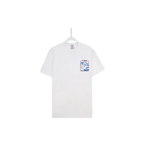 CASABLANCA Logo T Shirt White