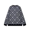Casablanca 3D Monogram Black And White Sweatshirt