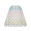 Casablanca Multicolour Patterned Long Sleeve Silk Sweatshirt