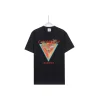 CASABLANCA Triangle Monogram T Shirt Black