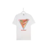 CASABLANCA Triangle Monogram T Shirt White