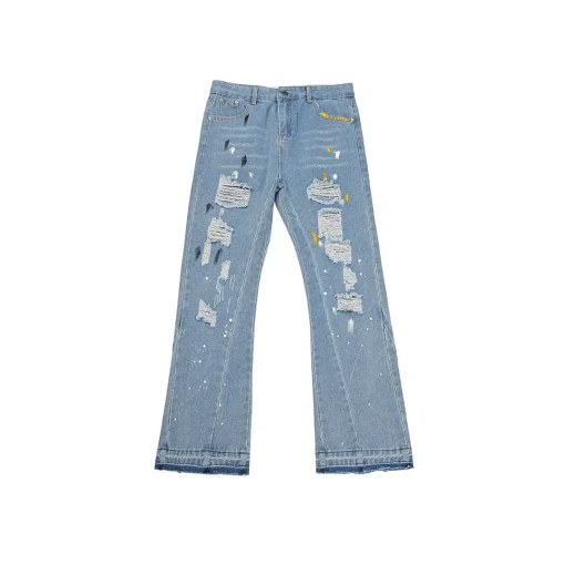 Gallery Dept. White Flared Jeans Loose Fit