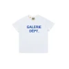 GALLERY DEPT. Blue Logo T Shirt White