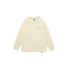 Gallery Dept. Sweater Cream With Light Green Monogram