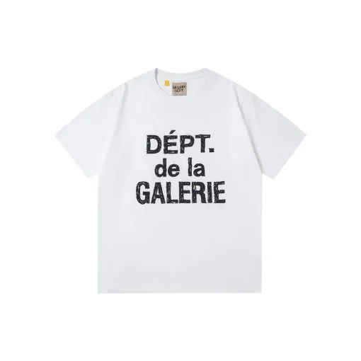 GALLERY DEPT. Dept De La Galerie Printed Classic T Shirt White