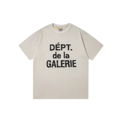 GALLERY DEPT. Dept De La Galerie Printed Classic T Shirt Off White