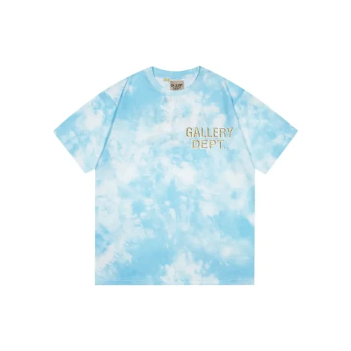 GALLERY DEPT. T Shirt Souvenir Baby Blue Tie Dye